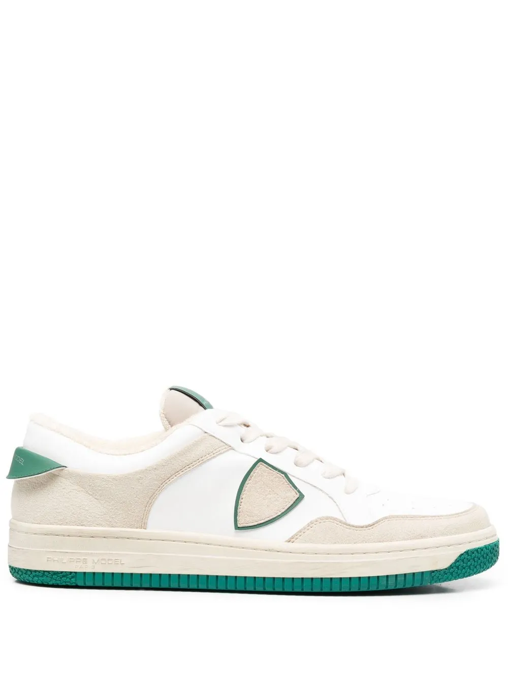 

Philippe Model Paris tenis Lyon con paneles - Blanco