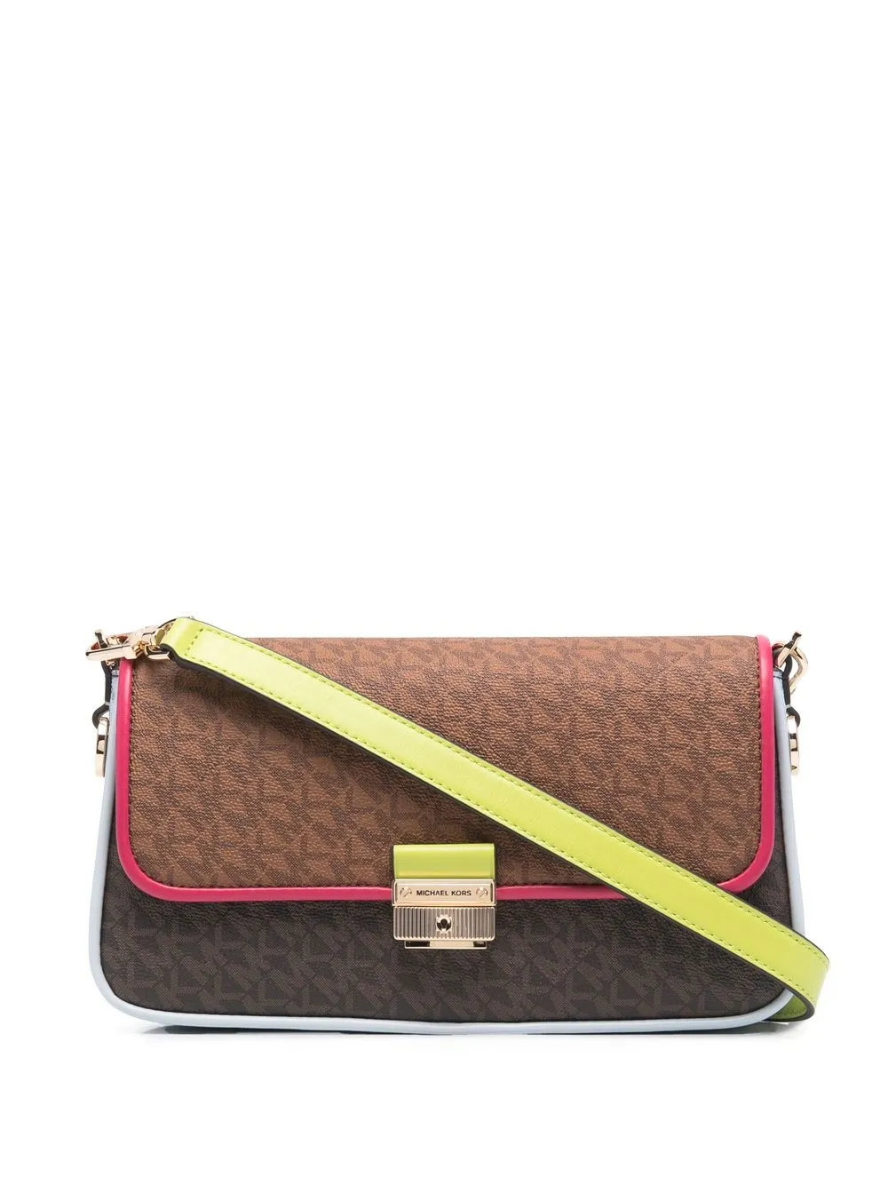 Michael Michael Kors Bradshaw ショルダーバッグ - ブラウン Michael Michael Kors Bradshaw ショルダーバッグ - ブラウン