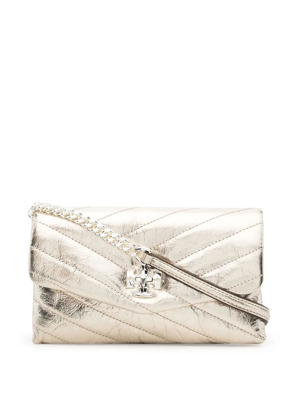 

Tory Burch Kira chevron crossbody bag - Gold