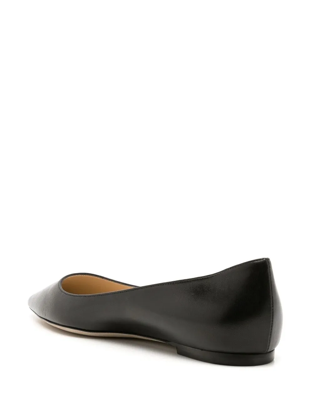 Jimmy Choo Ballerina's met puntige neus Zwart