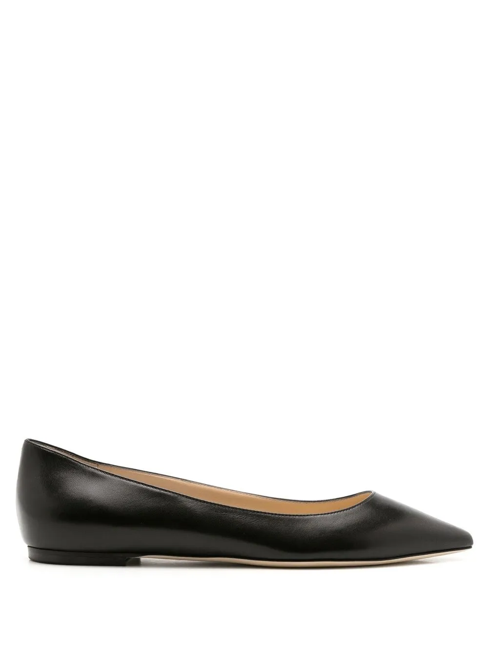 Jimmy Choo Ballerina's met puntige neus Zwart