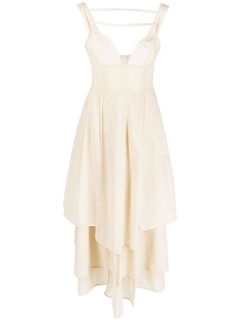 A.W.A.K.E. Mode multi panel skirt dress