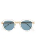Ahlem transparent-frame design sunglasses - Yellow