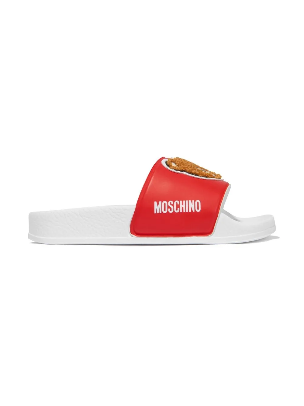 

Moschino Kids sandalias con motivo Teddy Bear - RED WHITE