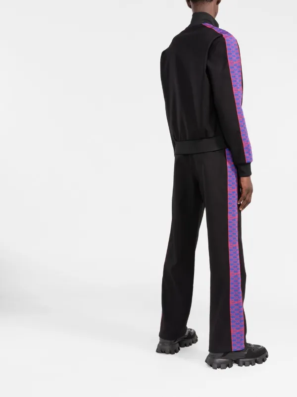 Off-White Arrows-embroidered Track Jacket | Black | FARFETCH