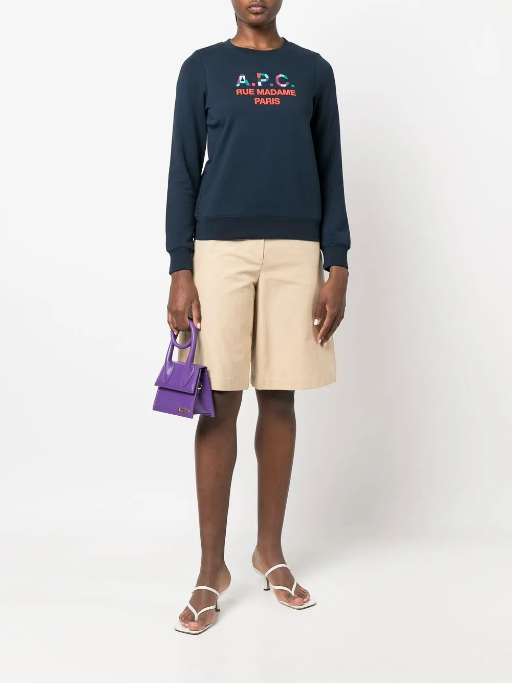 A.P.C. Trui met ronde hals - Blauw