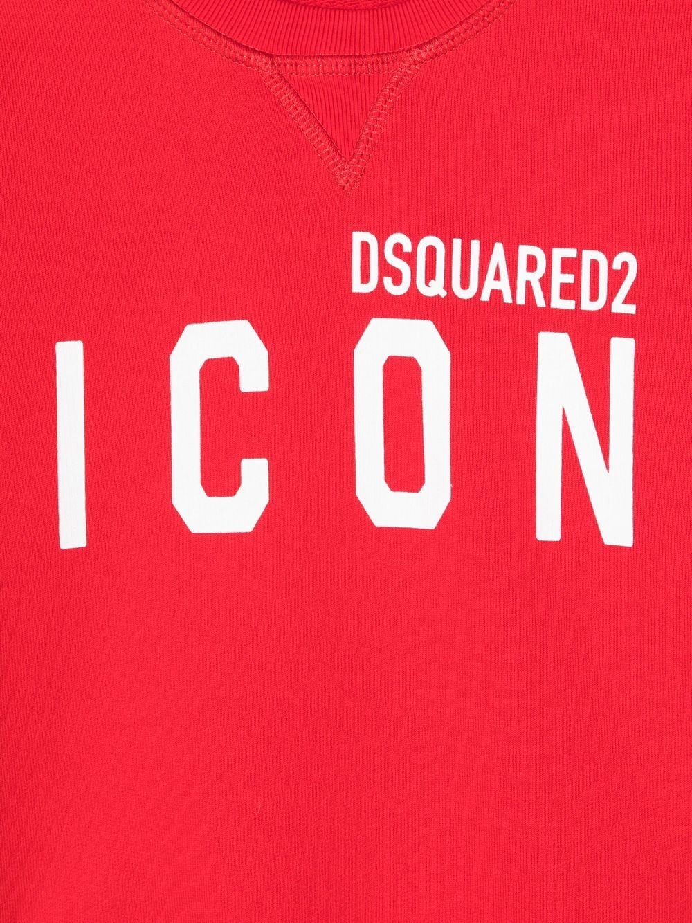 Shop Dsquared2 Icon Logo-print Sweatshirt In Red