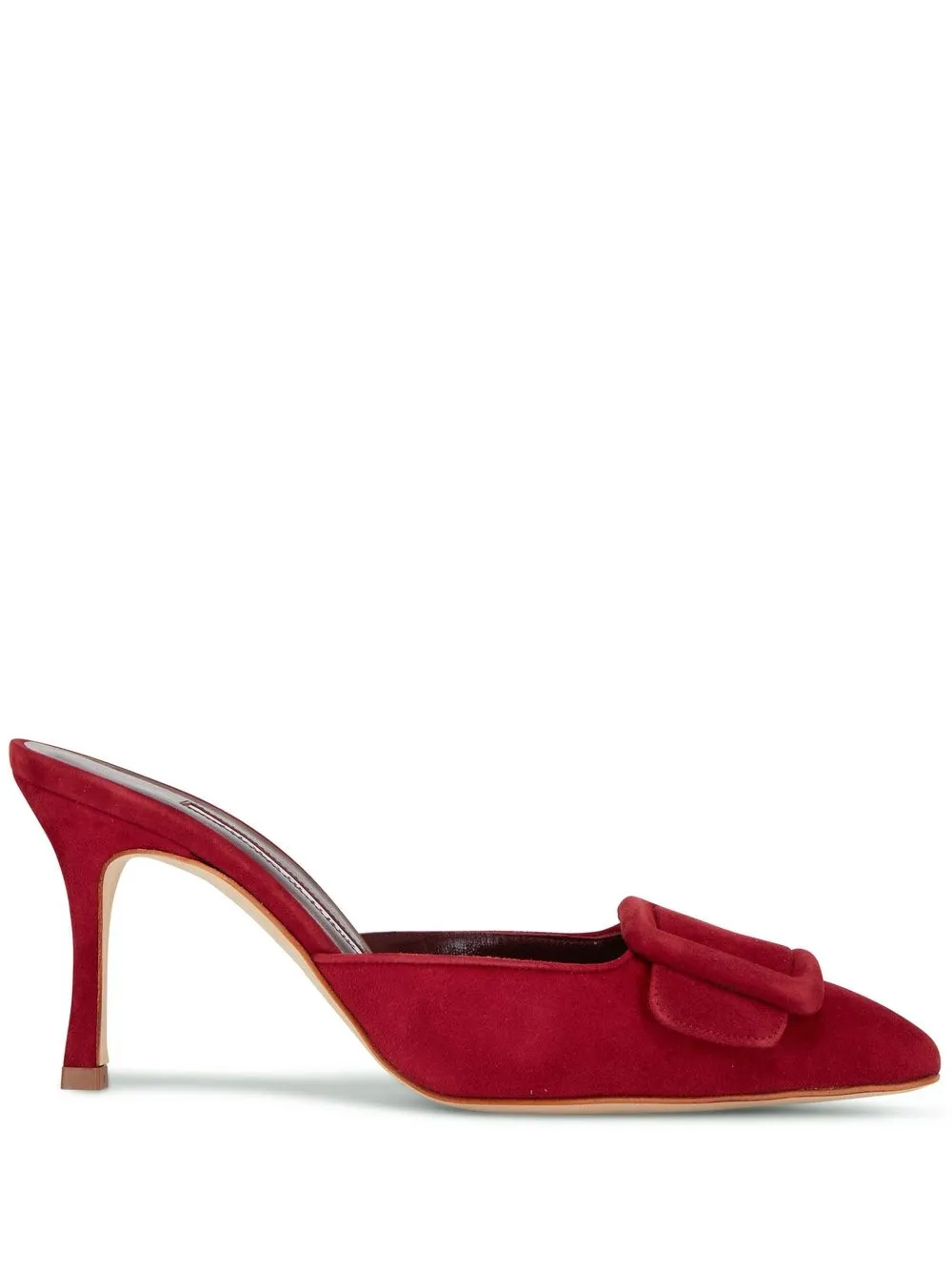 

Manolo Blahnik mules Maysale con tacón de 70mm - Rojo