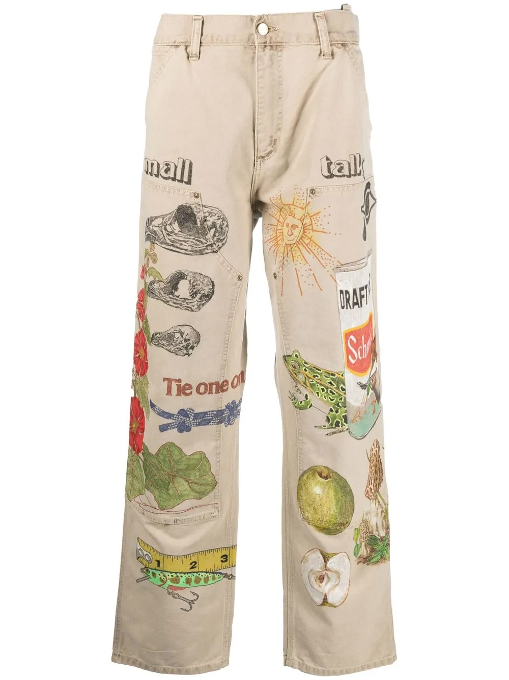 

Carhartt WIP pantalones de Carhartt WIP x Small Talk Studio - Neutro