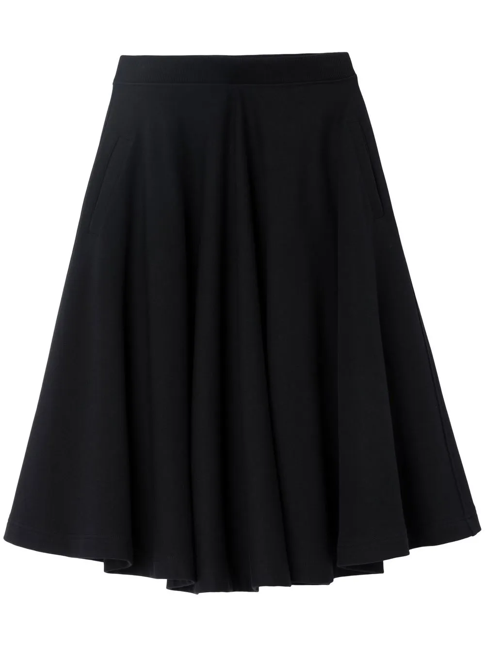 

Burberry high-waisted A-line skirt - Negro