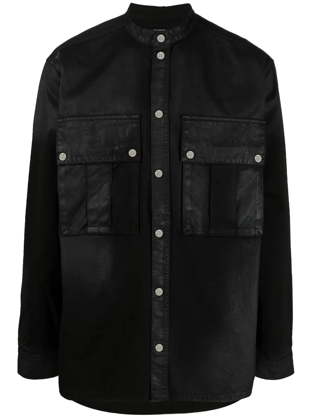 

Balmain camisa manga larga - Negro