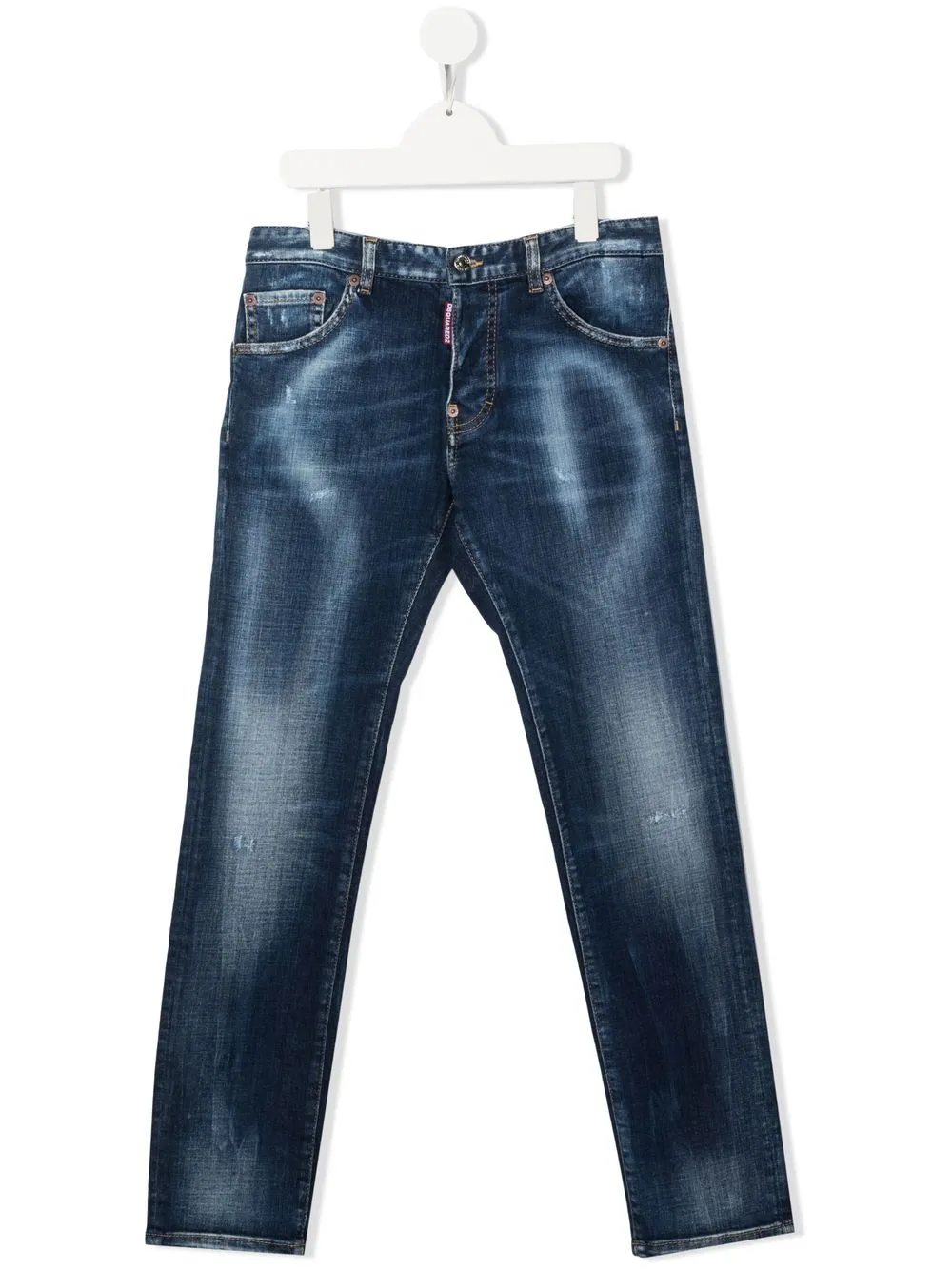 

Dsquared2 Kids jeans rectos - Azul