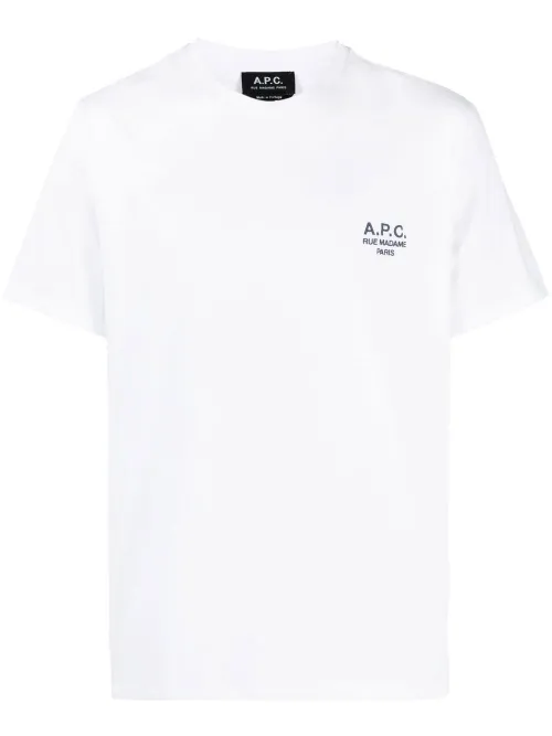T-shirt en coton à logo imprimé - A.P.C. - Modalova