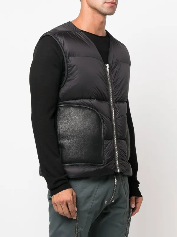 Rick Owens feather-down Cargo Vest - Farfetch