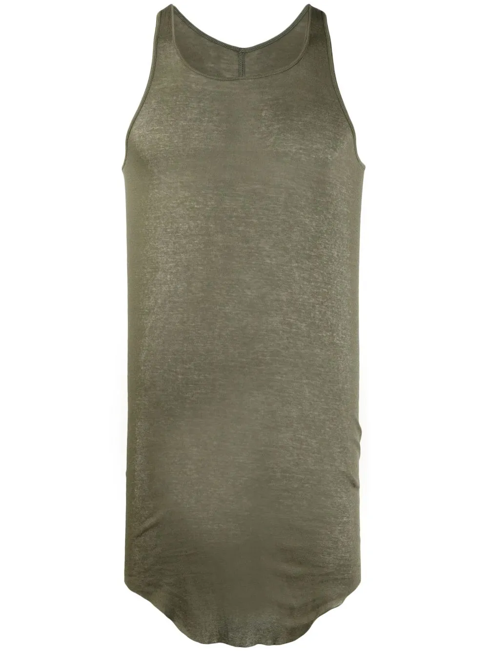 

Rick Owens Basic Rib tank top - Green