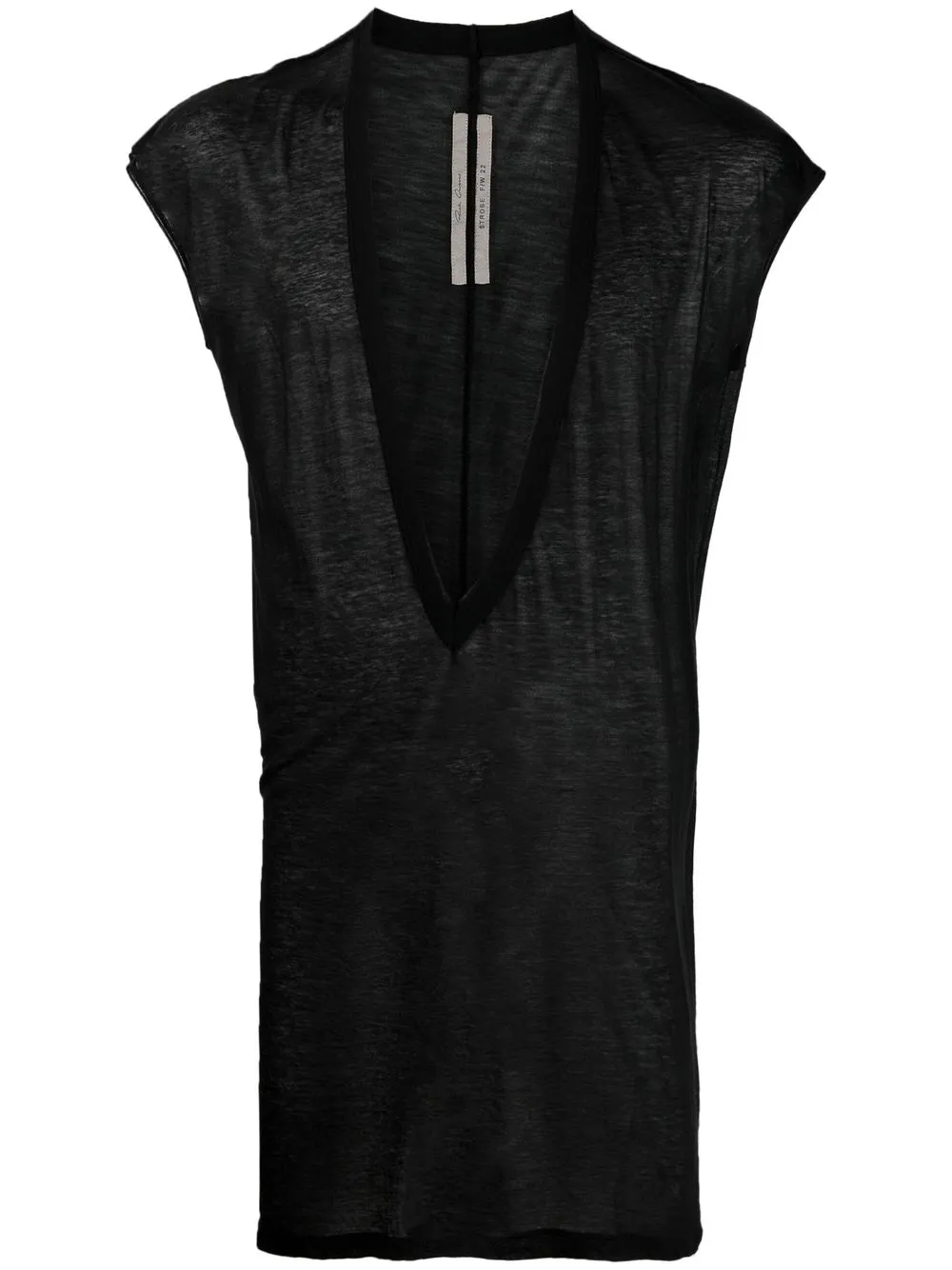 

Rick Owens playera Dylan - Negro