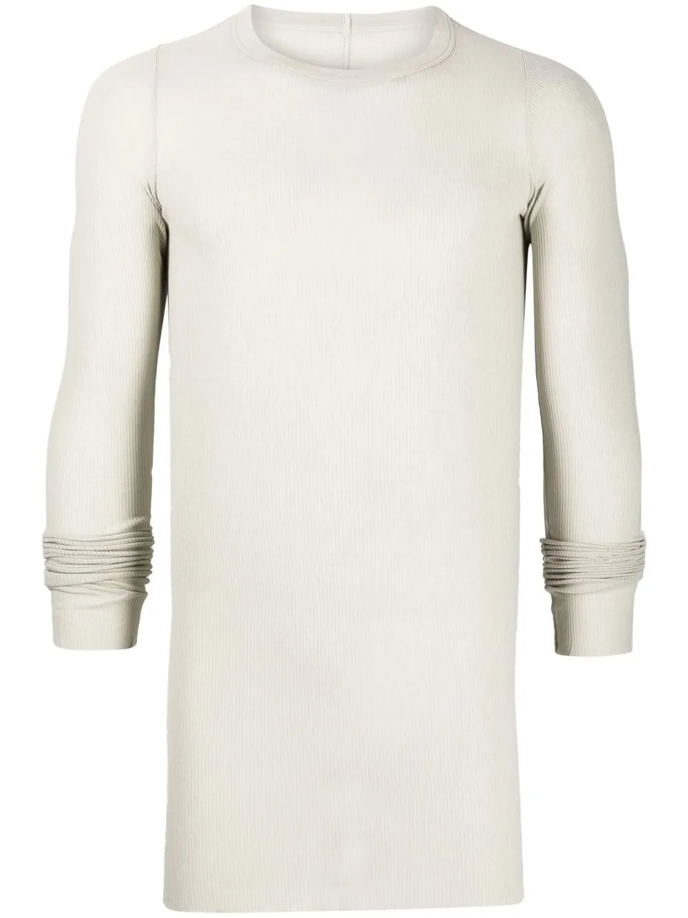 

Rick Owens Rib long-sleeve T-shirt - Neutrals