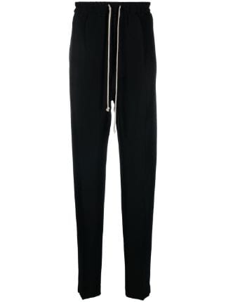 Rick Owens Drawstring Slim Track Pants - Farfetch