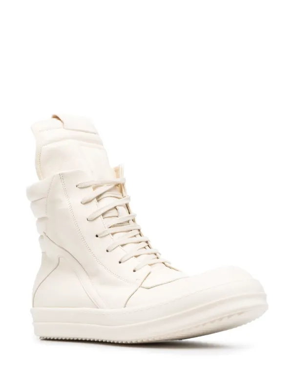Rick Owens Phlegethon Geobasket Sneakers - Neutrals