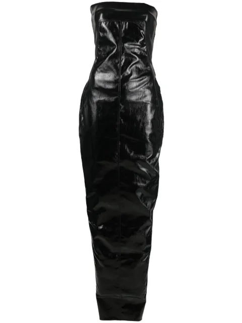 Rick Owens Bustier strapless gown