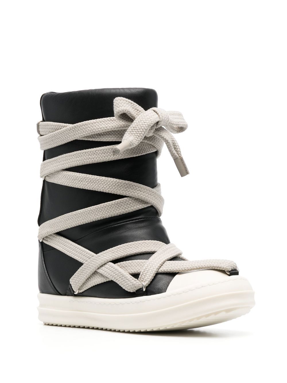 Image 2 of Rick Owens Jumbo Puffer mega-laced sneaker boots