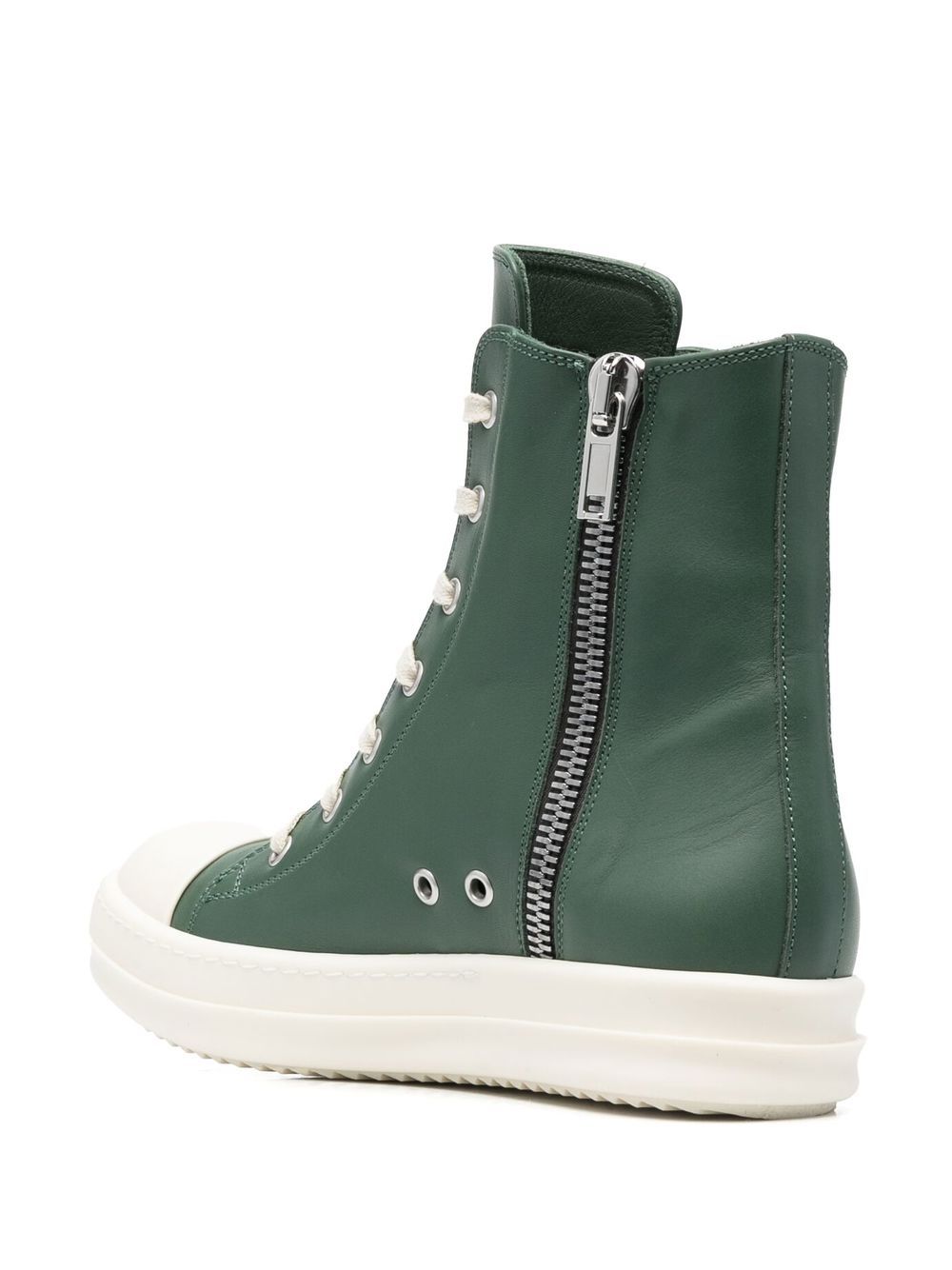 Rick Owens zip-up high-top Sneakers - Farfetch