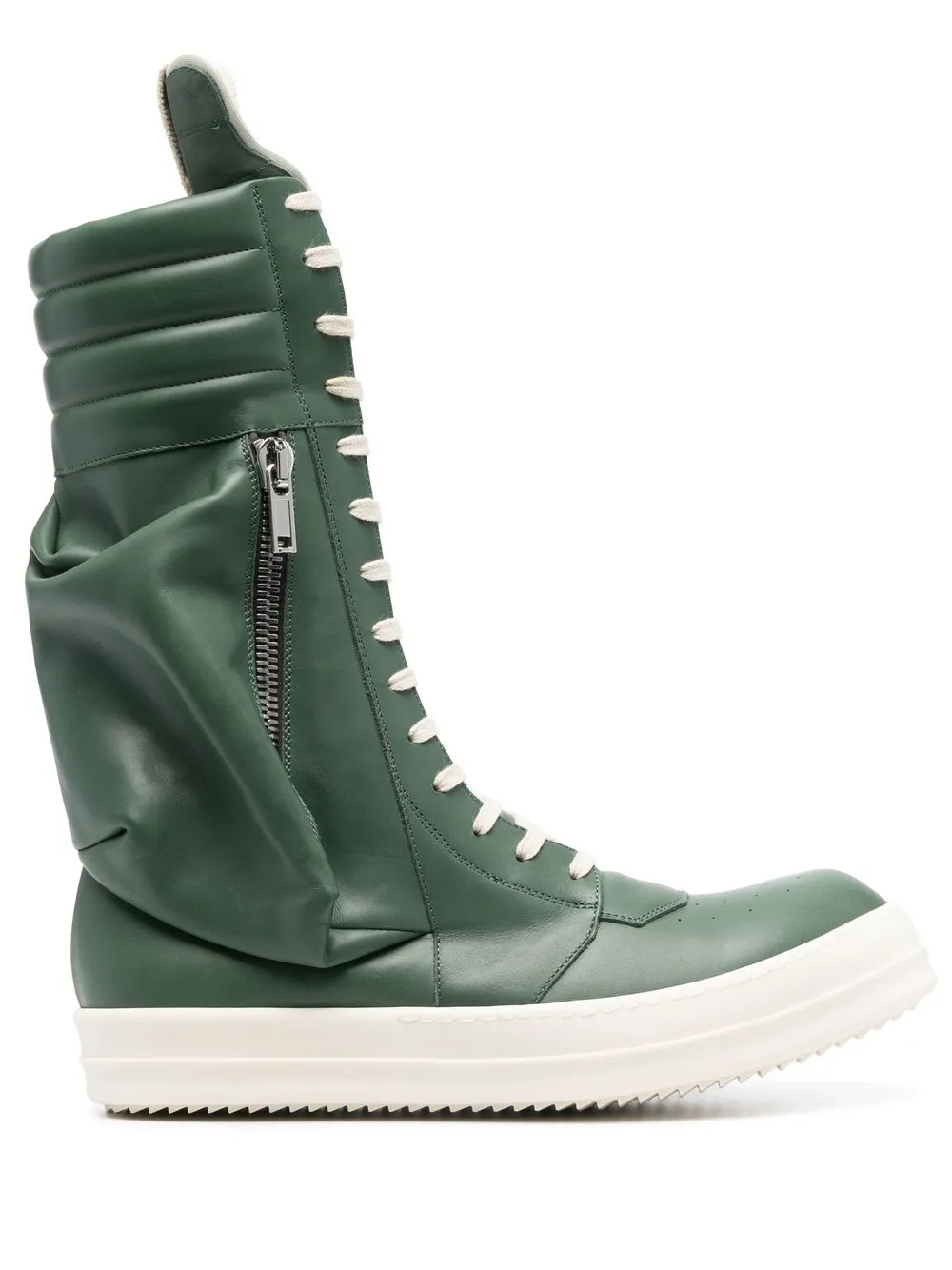 

Rick Owens tenis altos Cargobasket - Verde