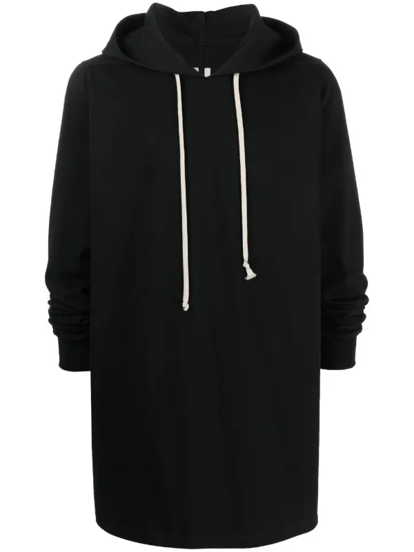 Longline fleece hoodie new arrivals