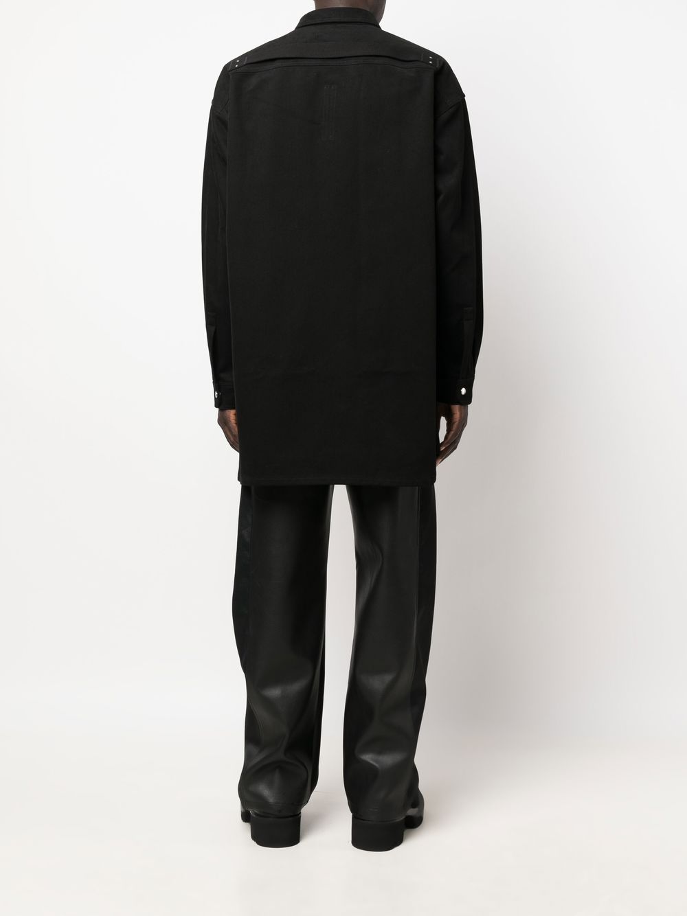 Rick Owens オーバーサイズ シャツジャケット - Farfetch