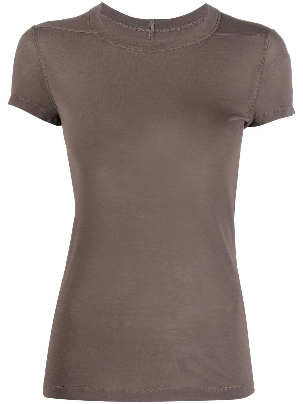 

Rick Owens playera manga corta con cuello redondo - Gris