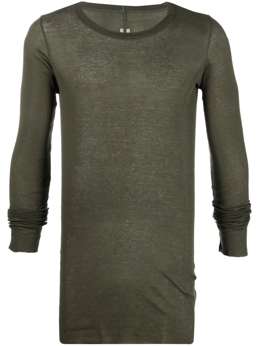 

Rick Owens playera manga larga - Verde