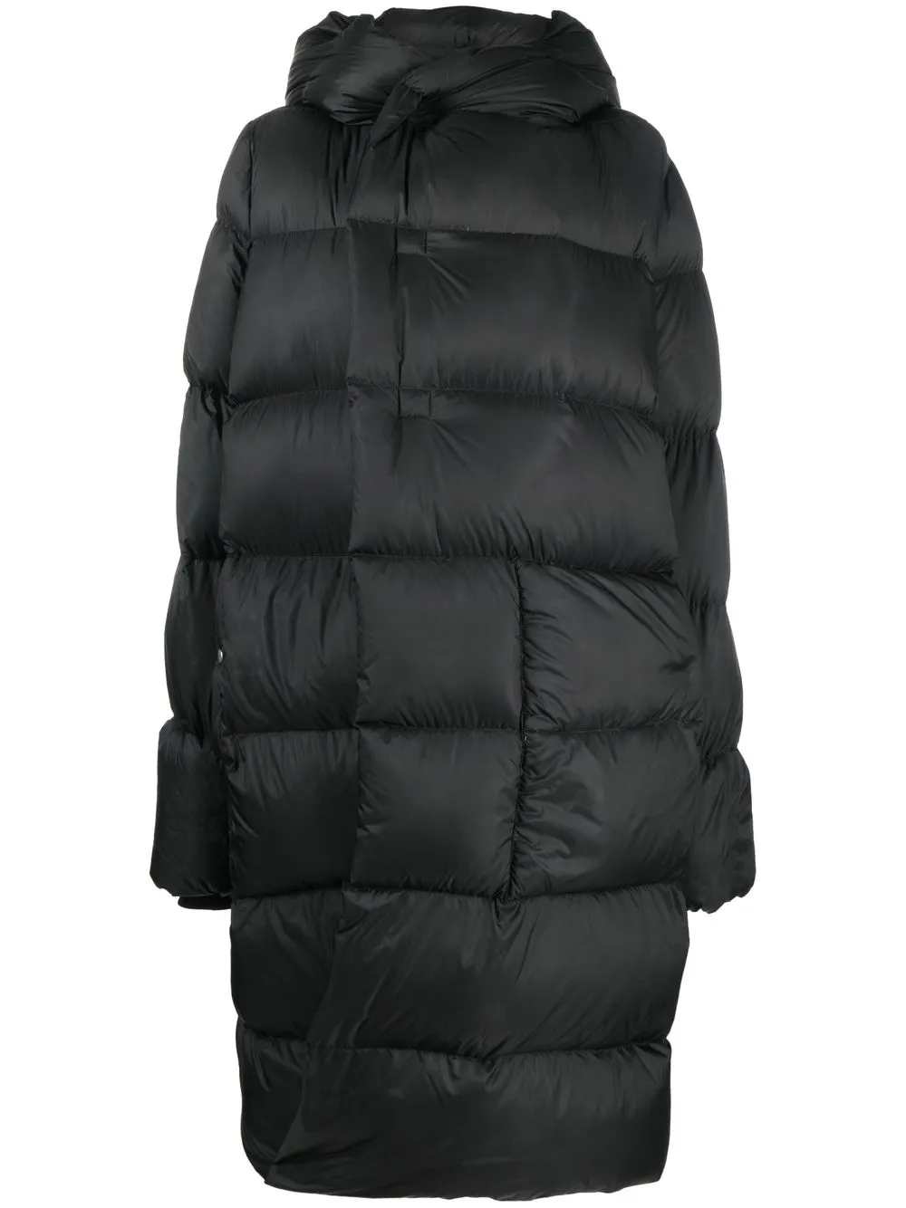 

Rick Owens hooded padded coat - Black