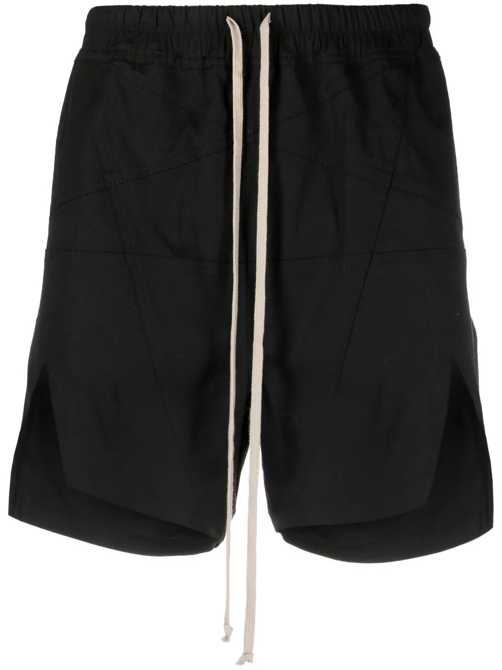 

Rick Owens bermudas con pretina elástica - Negro
