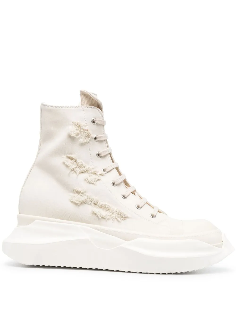 

Rick Owens tenis altos Abstract - Neutro