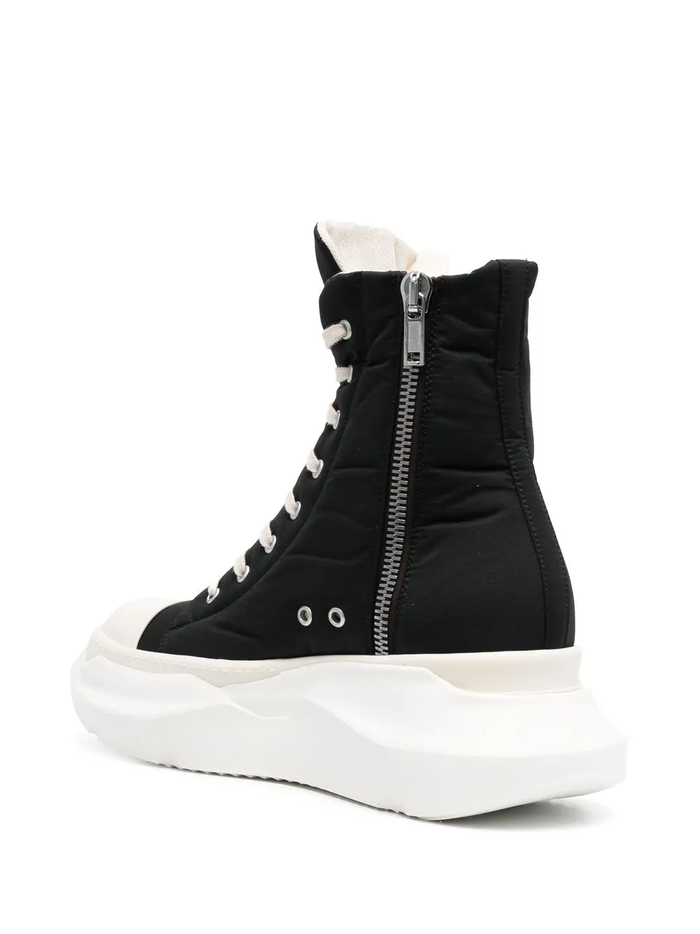 Rick Owens Drkshdw abstract hi sneakers | nate-hospital.com