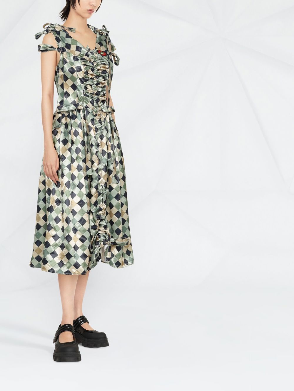 Chopova Lowena Barrel Midi Dress - Farfetch