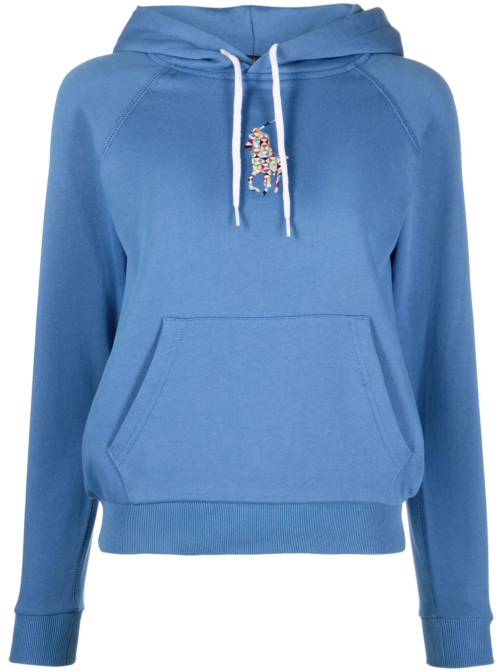 Polo Ralph Lauren hoodie con logo bordado - Azul