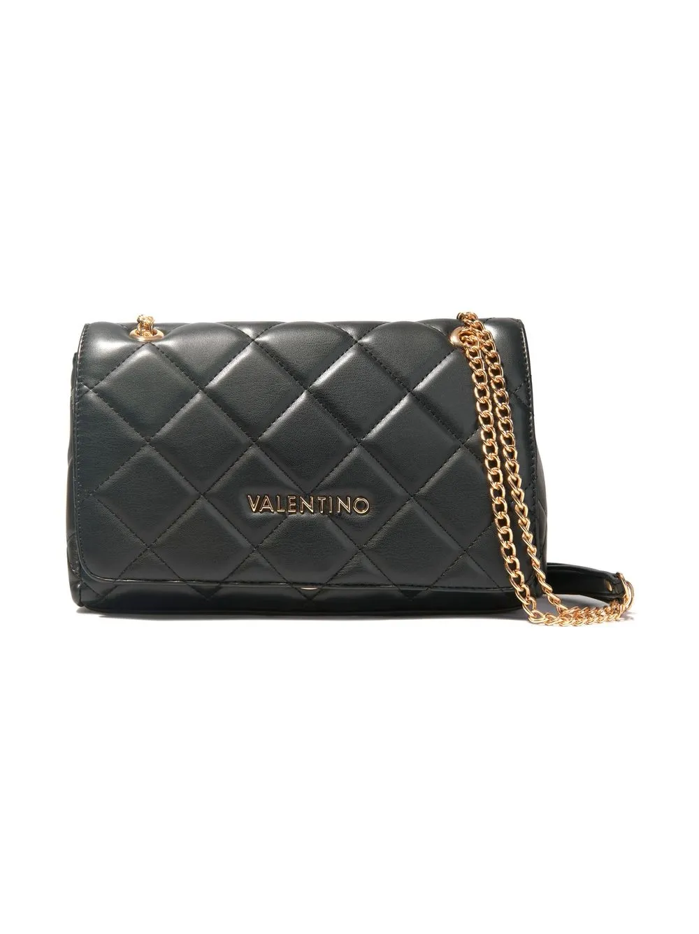 

VALENTINO KIDS quilted faux-leather shoulder bag - Black