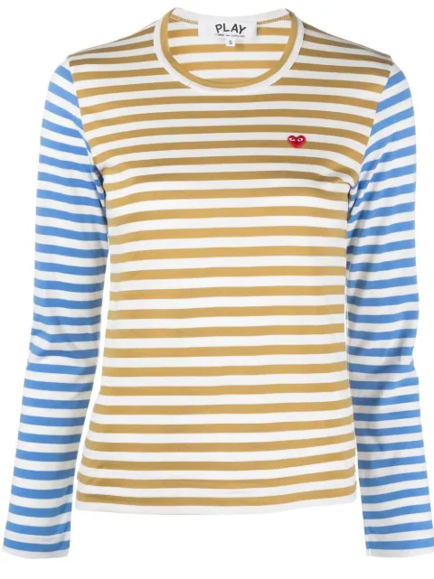 Comme Des Garçons Play heart-patch cotton T-shirt