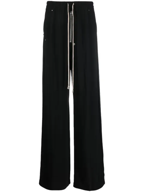 Rick Owens pantalones anchos con cordones en la pretina