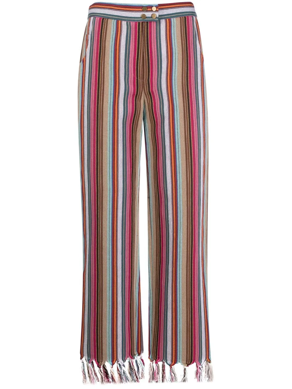 

SIEDRES pantalones con ribete de borlas - Rosado