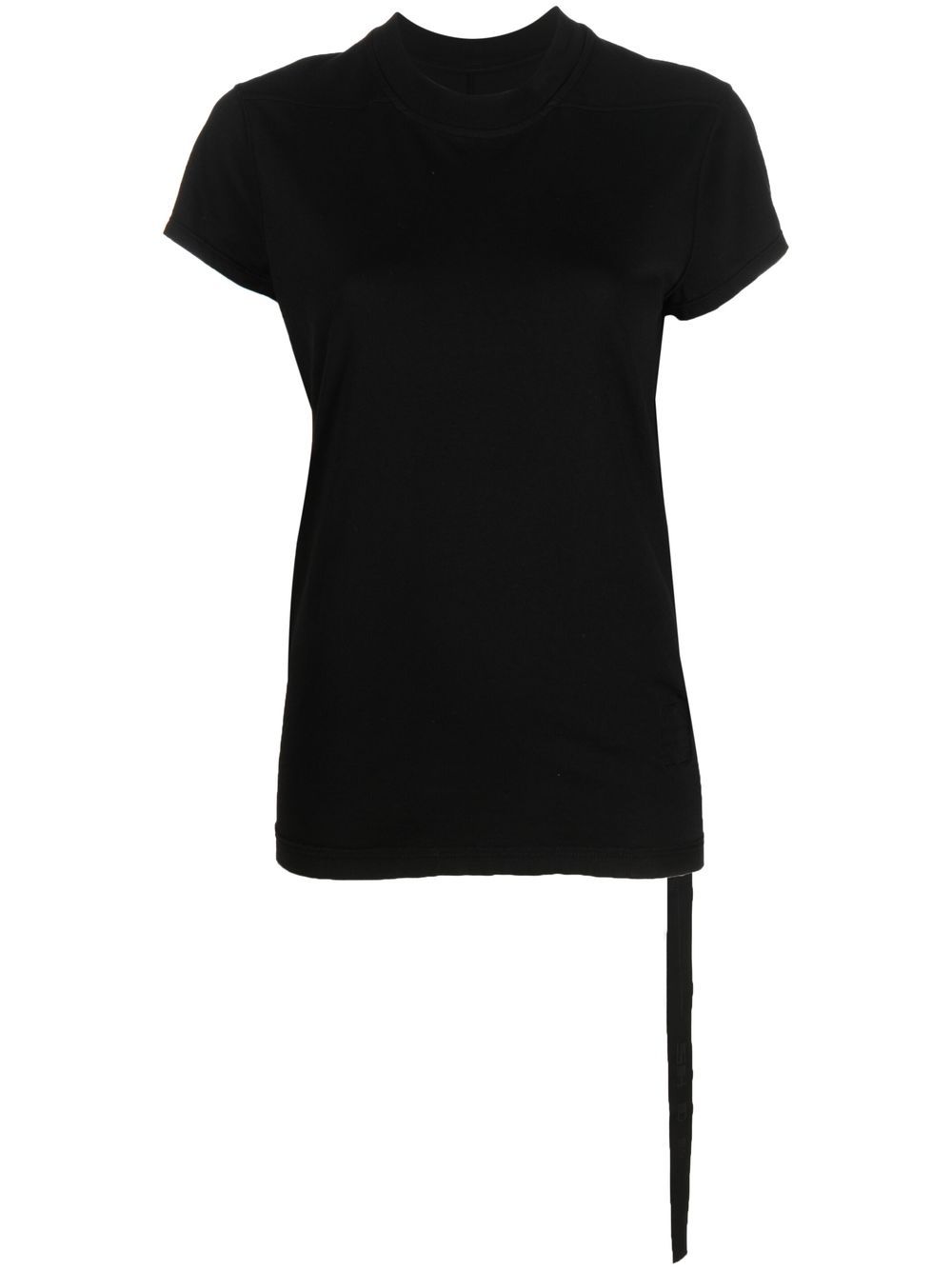 Rick Owens Small Level Cotton T-shirt In Black