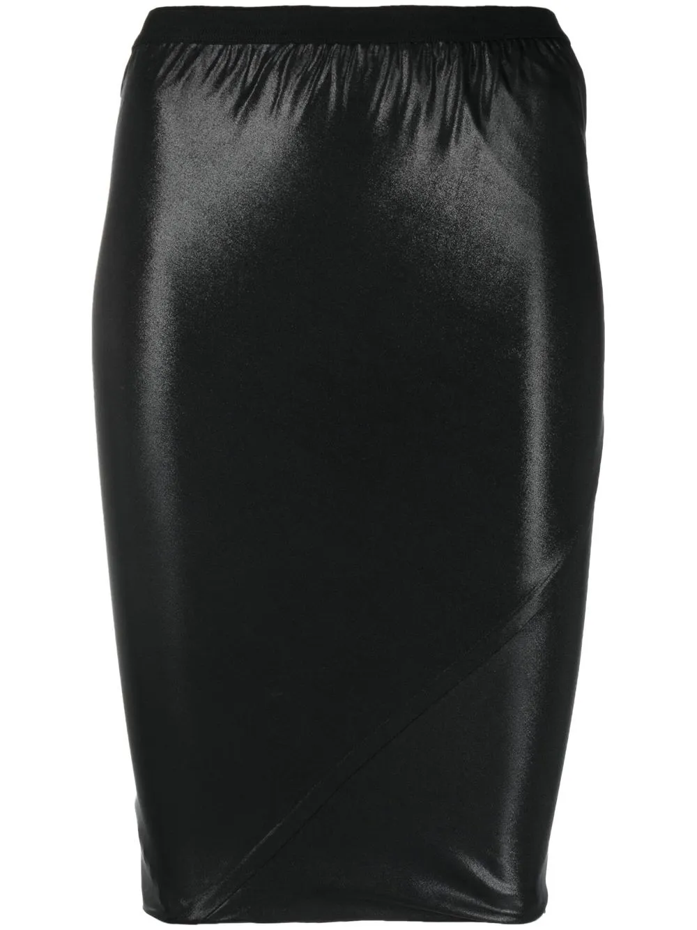 

Rick Owens Wolfy fitted mini skirt - Black