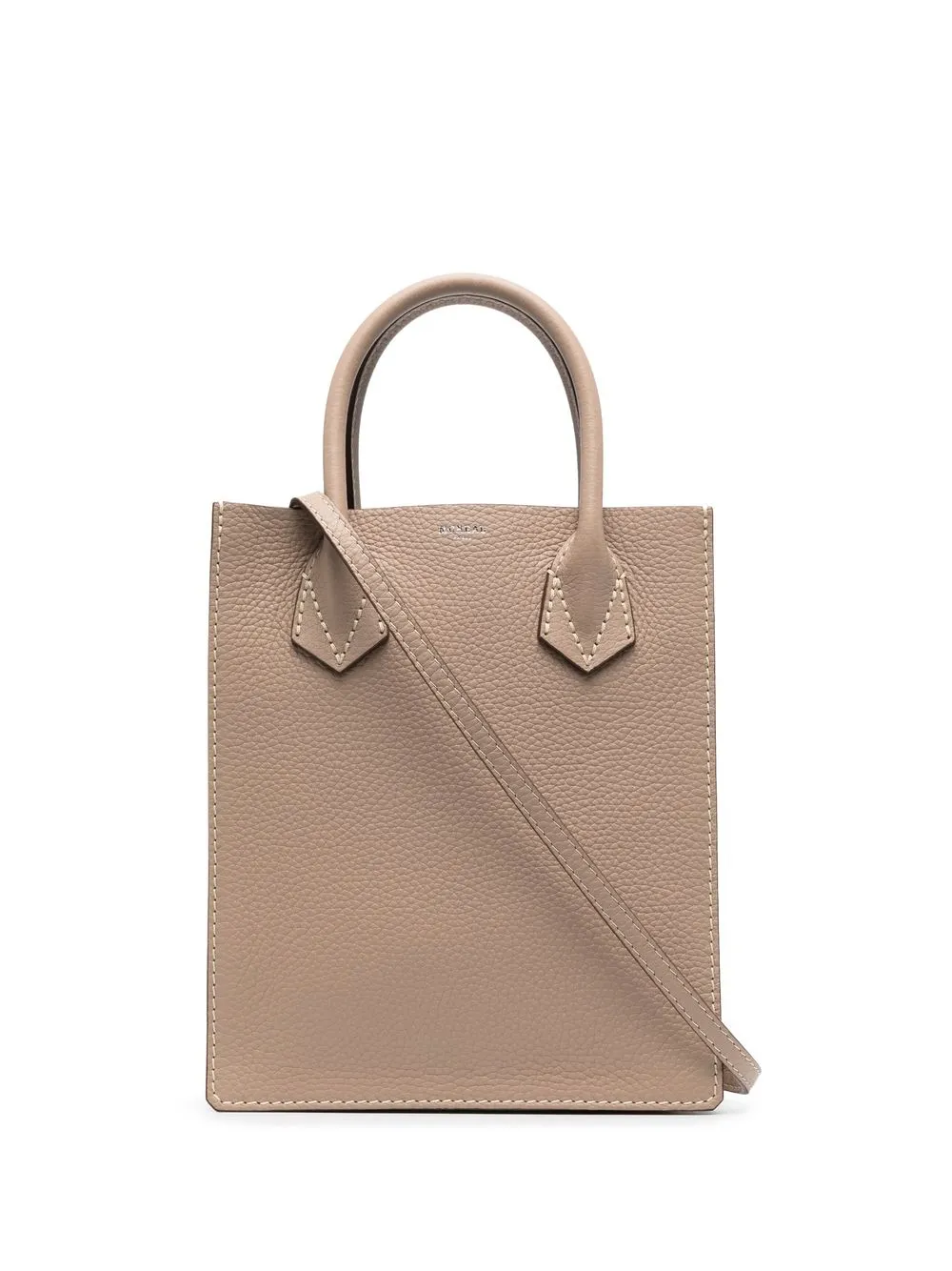 

Moreau Suite Junior leather tote bag - Neutrals