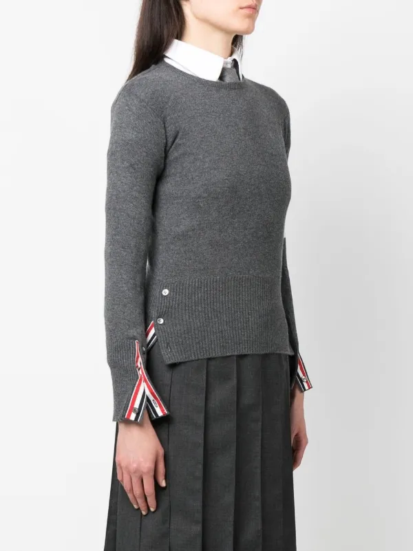 Thom Browne 4BAR セーター | グレー | FARFETCH JP