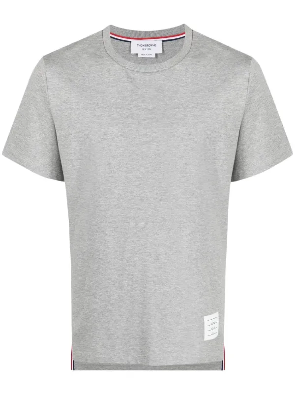 【送料&関税込】Thom Browne Gray Short-sleeved T-shirt 18472378_40007990_600.jpg