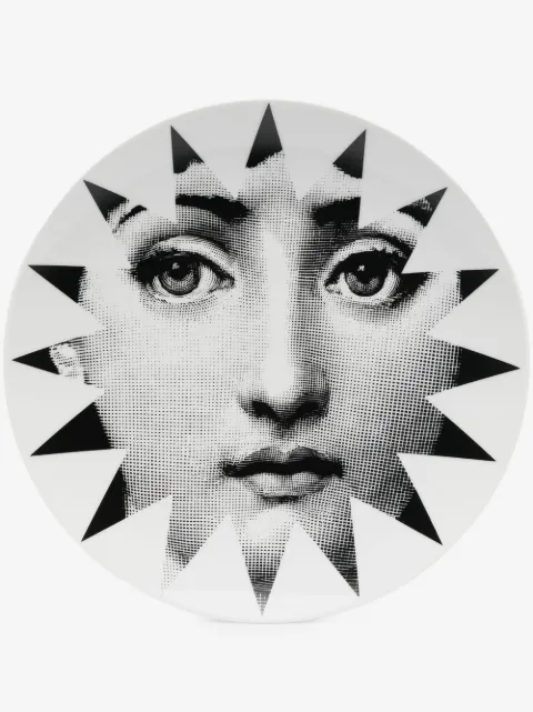 Fornasetti graphic print plate