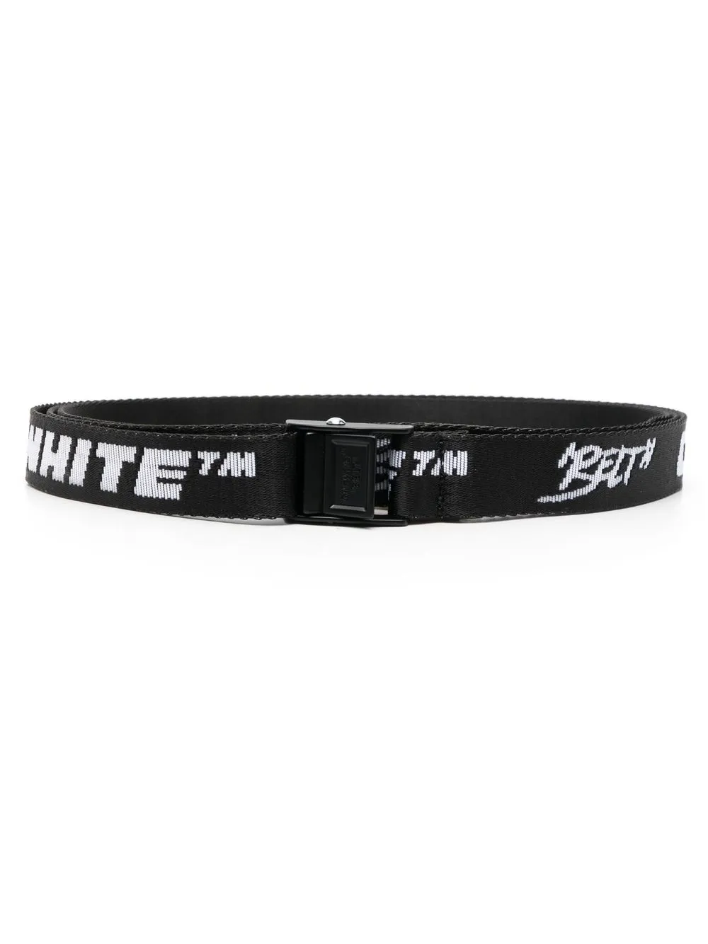 

Off-White Industrial logo belt - Black