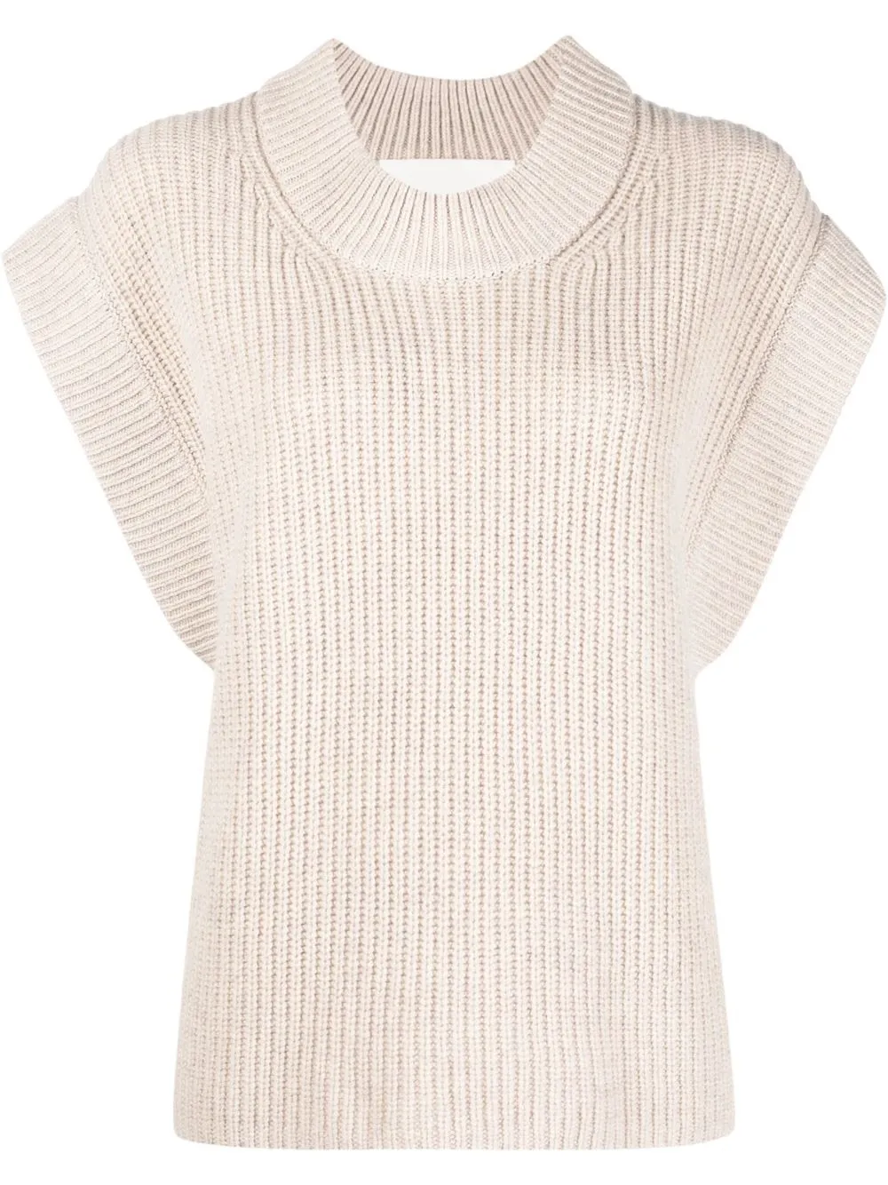 

By Malene Birger knitted wool jumper - Neutrals