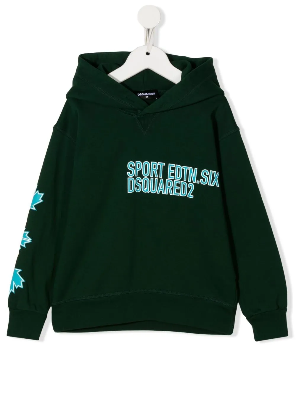 

Dsquared2 Kids logo-print pullover hoodie - Green